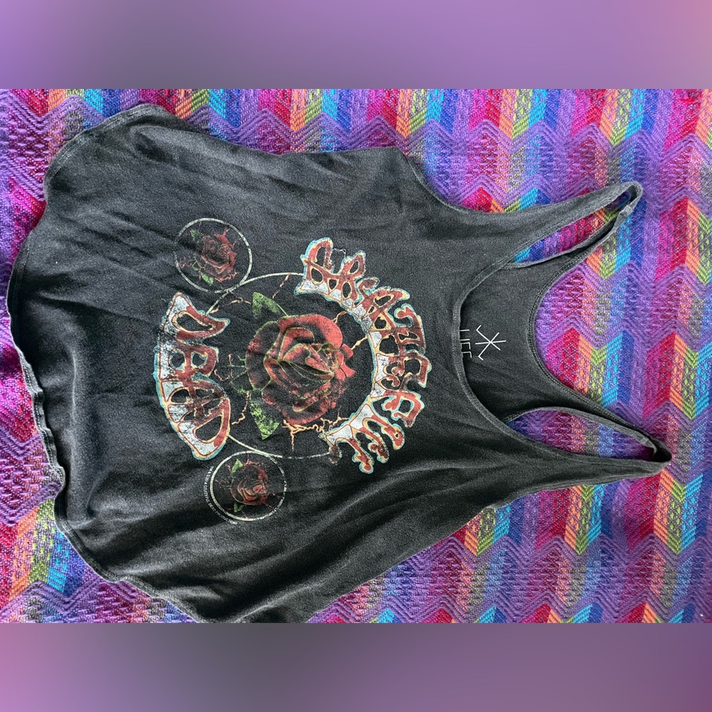Grateful Dead Tank✨🩵
